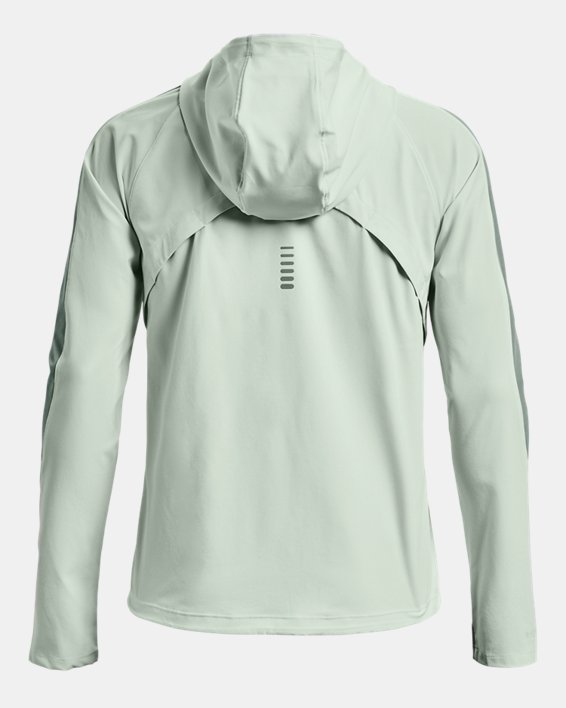 Women's UA OutRun The Storm Jacket in Green image number 7